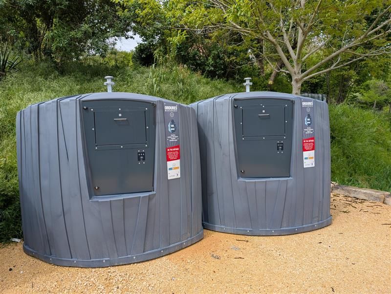 borne apport volontaire contrôle accès