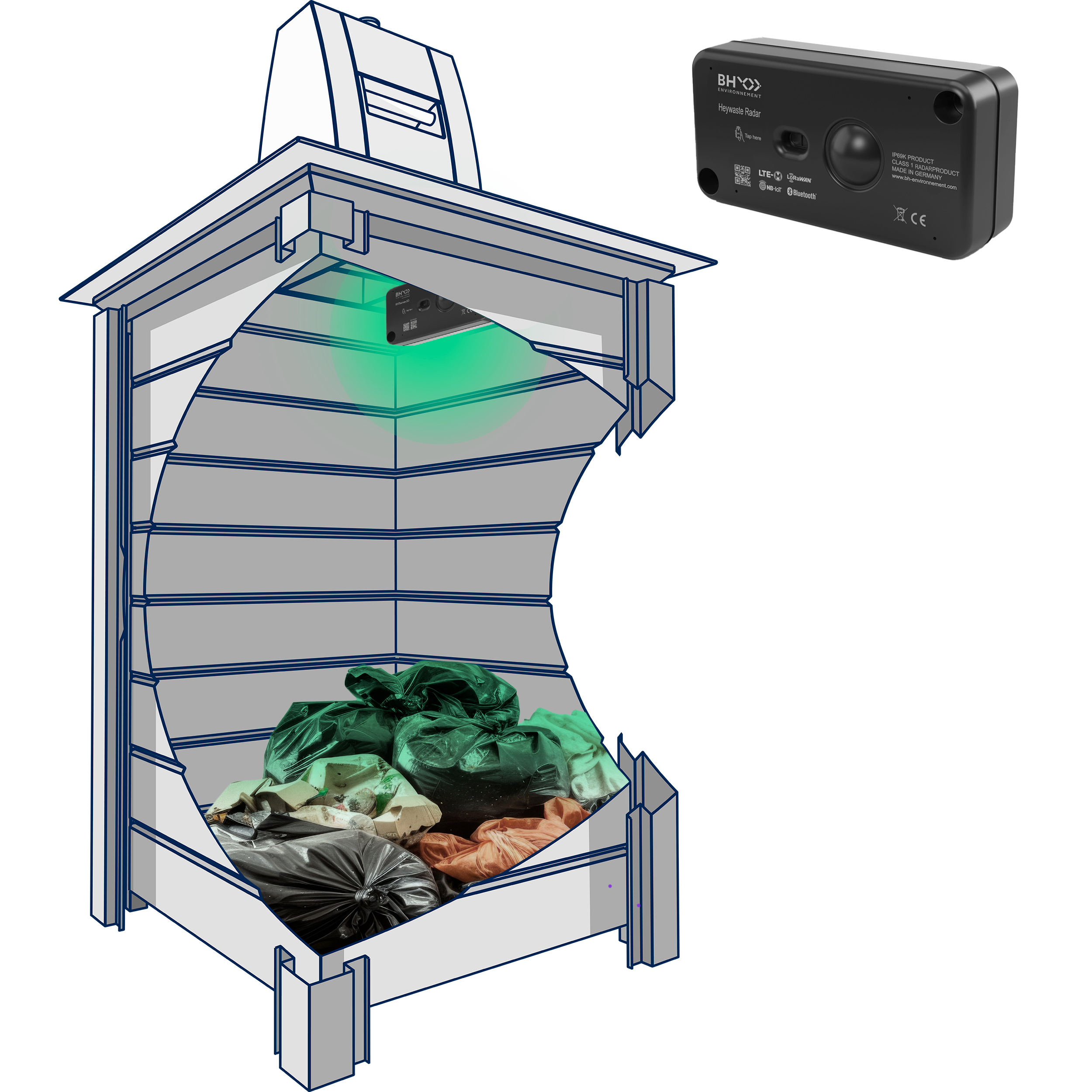 Sonde de télérelève