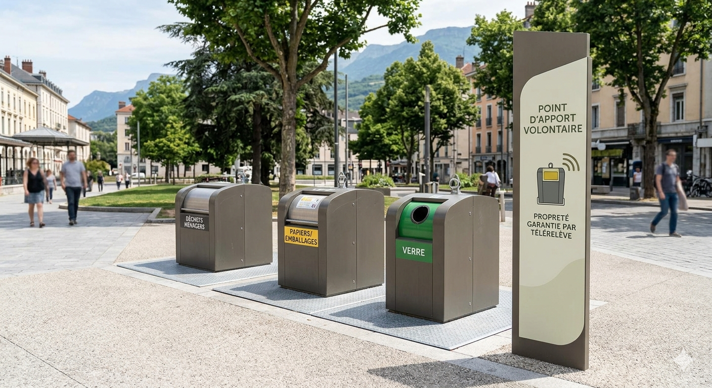 télérelève point apport volontaire